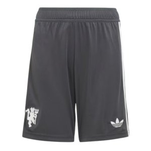 2024-2025 Man Utd Third Shorts (Carbon) - Kids