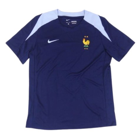 2024-2025 France Dri-Fit Strike Training Shirt (Navy)