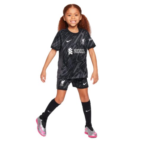 2024-2025 Liverpool Goalkeeper Mini Kit (Black)