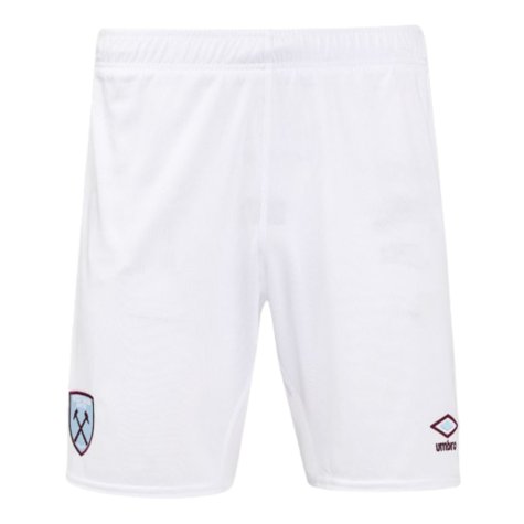 2024-2025 West Ham Home Shorts (White) - Kids