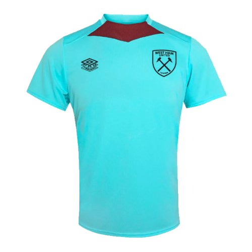 2024-2025 West Ham Training Jersey (Blue Radiance) - Kids