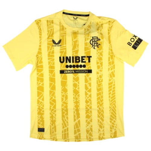 2024-2025 Rangers Third Goalkeeper Shirt (Yellow)