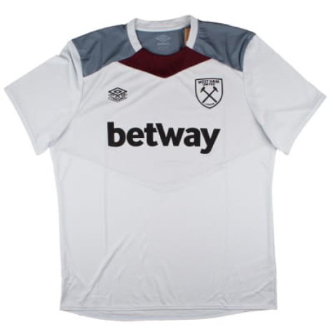 2024-2025 West Ham Training Jersey (Arctic Ice)