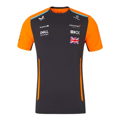 2024 McLaren Mens Lando Norris Replica Set Up T-shirt (Phantom)