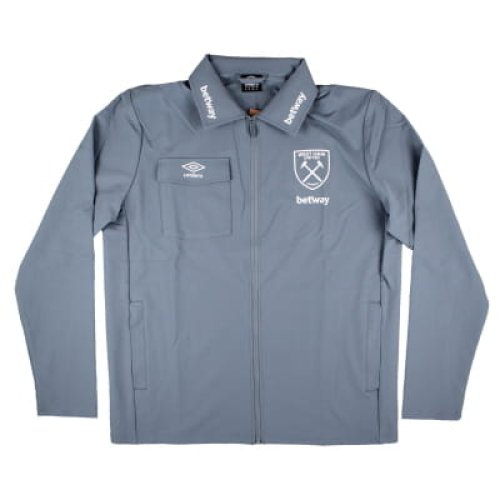 2024-2025 West Ham Presentation Jacket (Flint Stone)