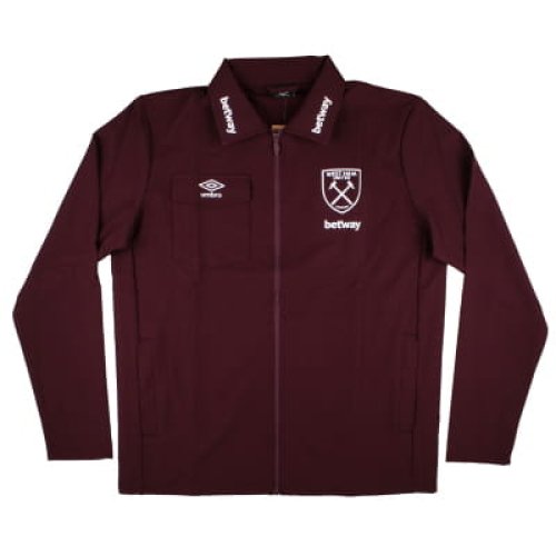 2024-2025 West Ham Presentation Jacket (Wine)