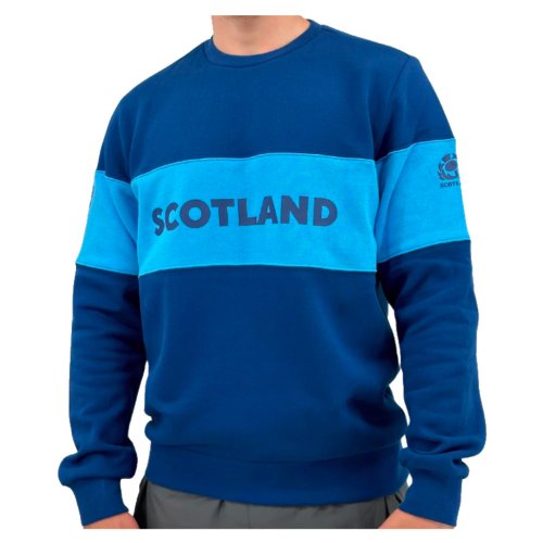 2024-2025 Scotland Rugby Leisure Sweatshirt (Navy)