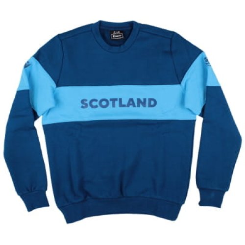 2024-2025 Scotland Rugby Leisure Sweatshirt (Navy) - Kids