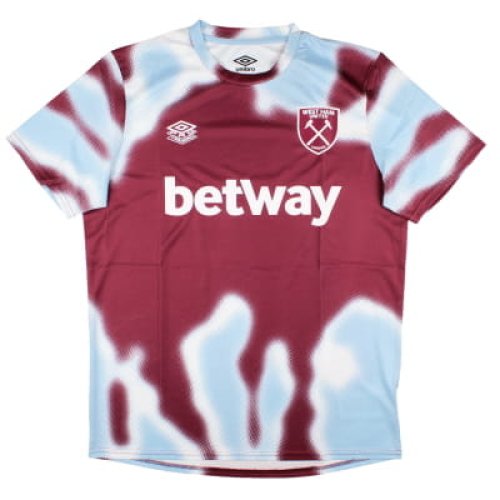 2024-2025 West Ham Warm Up Jersey (New Claret)