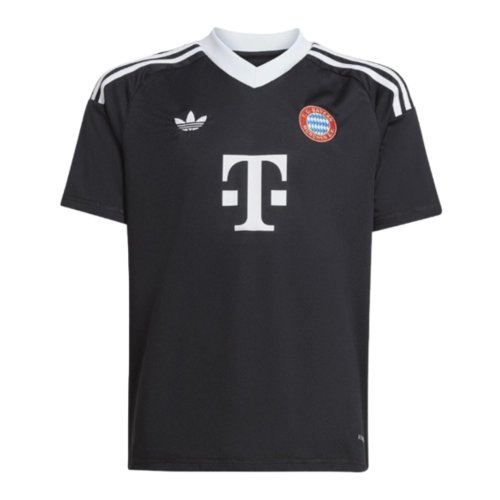 2024-2025 Bayern Munich Third Goalkeeper Shirt (Black) - Kids