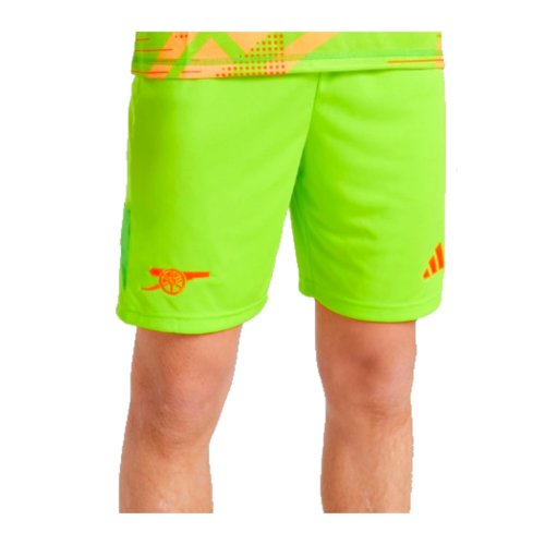 2024-2025 Arsenal Home Goalkeeper Shorts - Kids