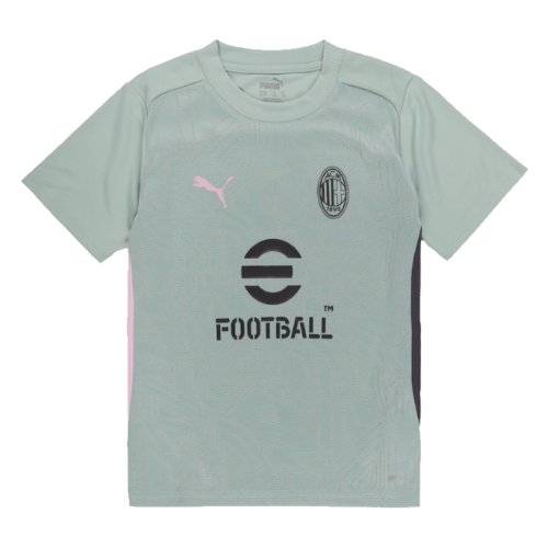 2024-2025 AC Milan Training Shirt (Green Fog) - Kids