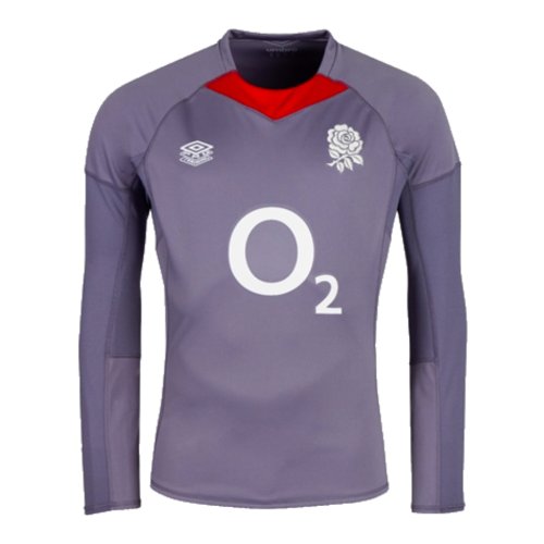 2024-2025 England Rugby Contact Drill Top (Grey)