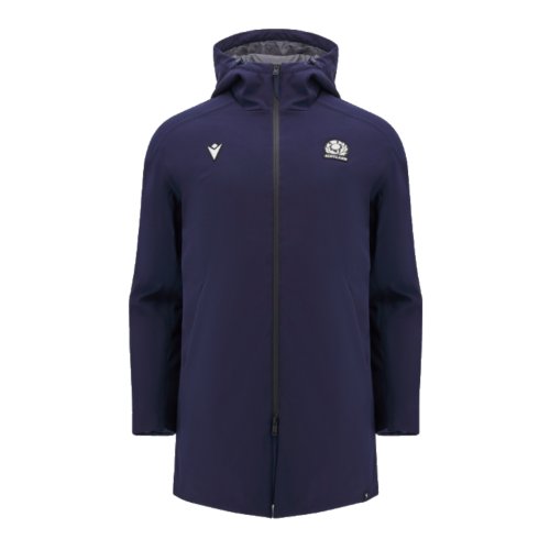 2024-2025 Scotland Rugby Travel Padded Softshell (Navy)