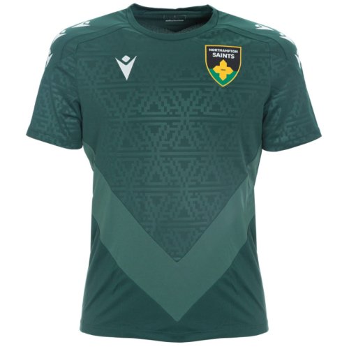 2024-2025 Northampton Saints Poly Training Shirt (Green)