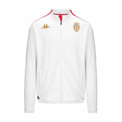 2024-2025 AS Monaco Anthem Jacket (White)