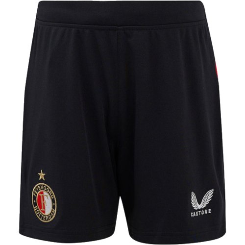 2024-2025 Feyenoord Home Shorts (Black)