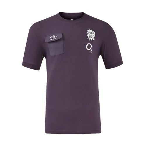 2024-2025 England Rugby Presentation Tee O2 (Nightshade)