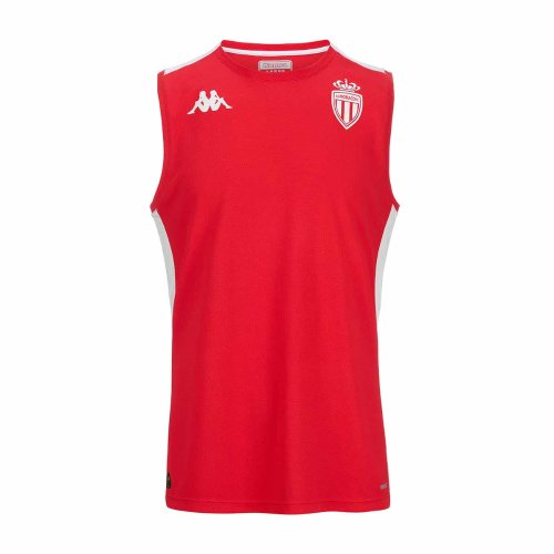 2024-2025 AS Monaco Sleeveless Jersey (Red)