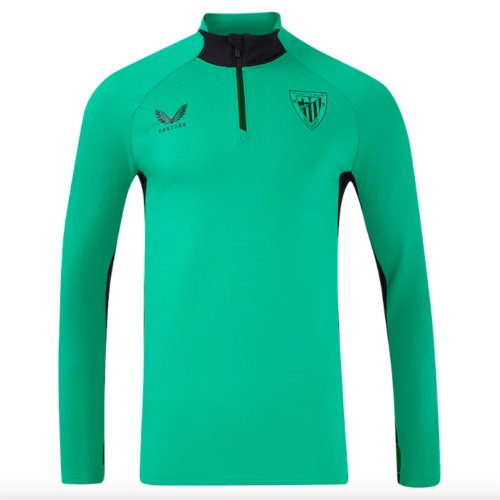 2024-2025 Athletic Bilbao Pro Players 1/4 Zip Top (Vivid Green)