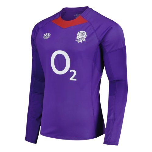 2024-2025 England Rugby Contact Drill Top (Violet)