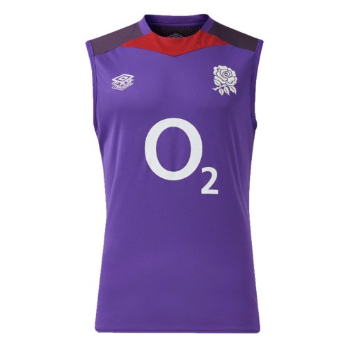 2024-2025 England Rugby Sleeveless Jersey (Violet) - Kids