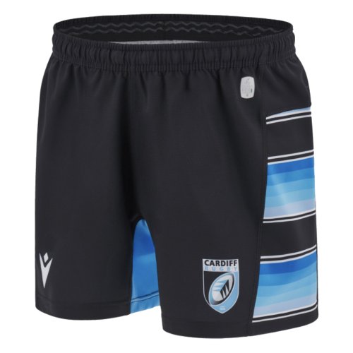 2024-2025 Cardiff Blues Rugby Home Shorts (Black)