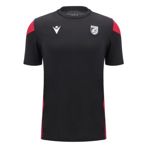 2024-2025 Cardiff Blues Rugby Training Tee (Black)