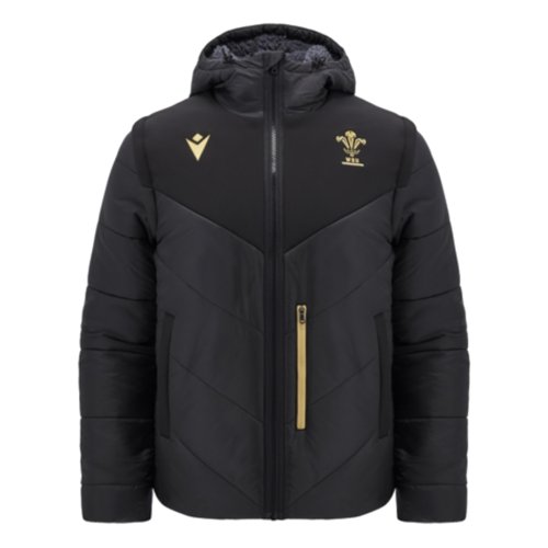 2024-2025 Wales Rugby Bomber Jacket (Black)