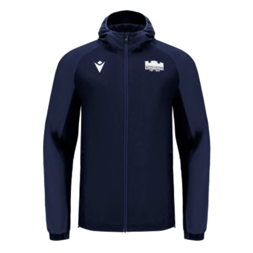 2024-2025 Edinburgh Rugby Full Zip Waterproof Jacket (Navy)