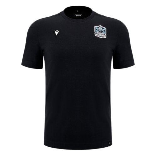 2024-2025 Glasgow Warriors Ath Idra Cotton Shirt (Black)