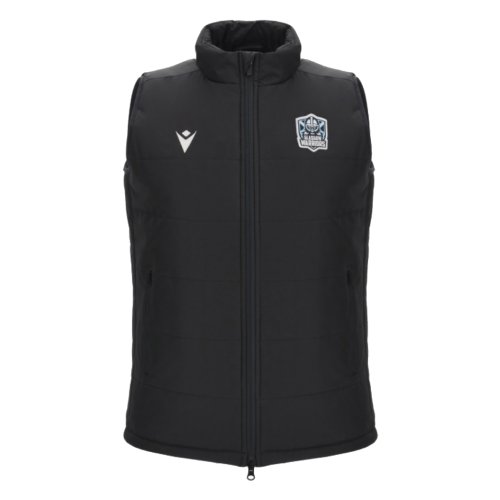 2024-2025 Glasgow Warriors Rugby Padded Gilet (Black)