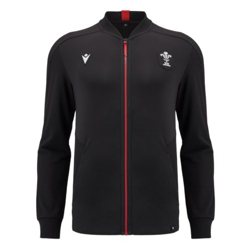 2024-2025 Wales Rugby Anthem Jacket (Black)