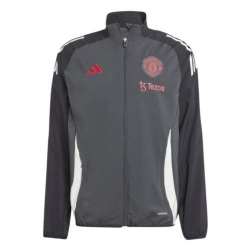 2024-2025 Man Utd EU Presentation Jacket (Carbon)