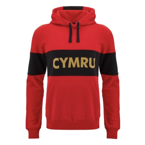 2024-2025 Wales Rugby Leisure Hoody Sweatshirt (Red)