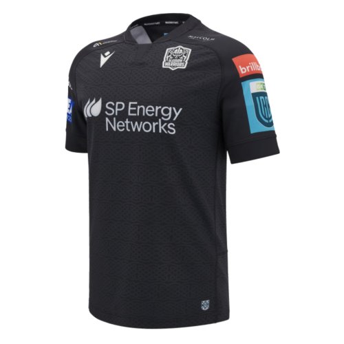 2024-2025 Glasgow Warriors Rugby Home Pro Body Fit Shirt