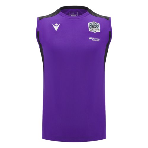 2024-2025 Glasgow Warriors Rugby Sleeveless Jersey (Purple)