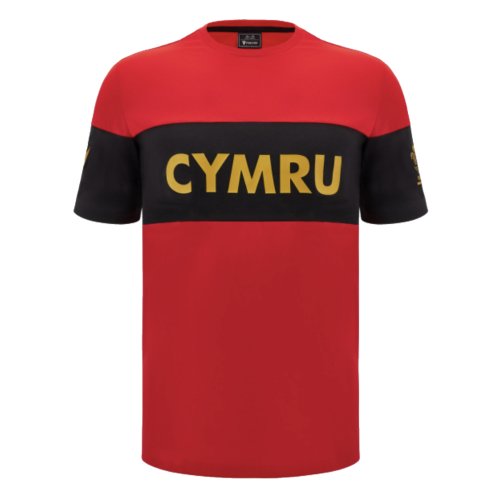 2024-2025 Wales Rugby Leisure T-Shirt (Red) - Kids