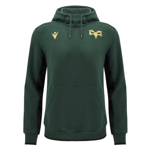 2024-2025 Ospreys Rugby Travel Cotton Hoody (Green)