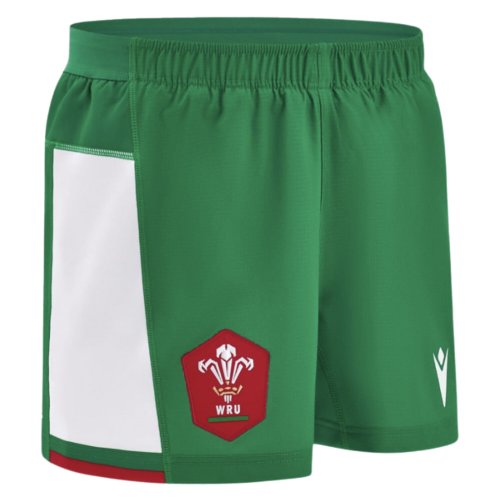 2024-2025 Wales Rugby Away Shorts (Green)