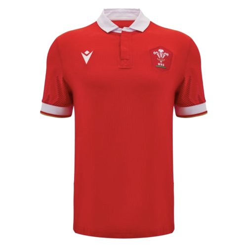 2024-2025 Wales WRU Home Cotton Rugby Shirt (Kids)