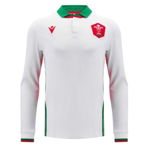 2024-2025 Wales Away Cotton LS Rugby Shirt