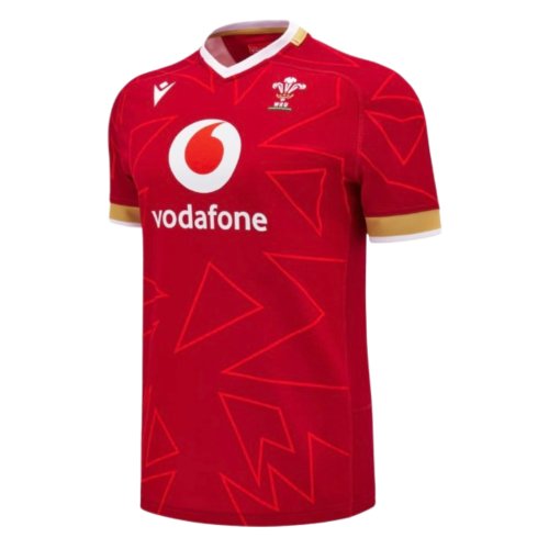 2024-2025 Wales Rugby Home Pathway Pro Authentic Slim Fit Shirt