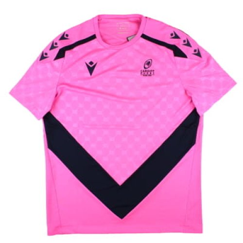 2024-2025 Cardiff Blues Rugby Player Training Shirt (Pink)