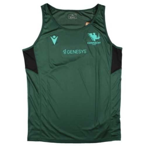 2024-2025 Connacht Rugby Training Dry Singlet (Dark Green)