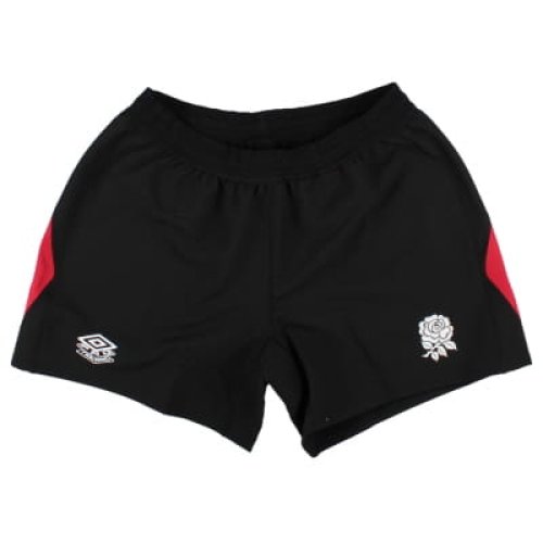 2024-2025 England Rugby O2 Contact Training Shorts (Black)