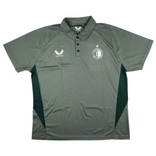 2024-2025 Feyenoord Pro Player Presentation Polo Shirt (Green)