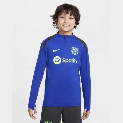 2024-2025 Barcelona Third Dri-FIT Drill Top (Blue) - Kids