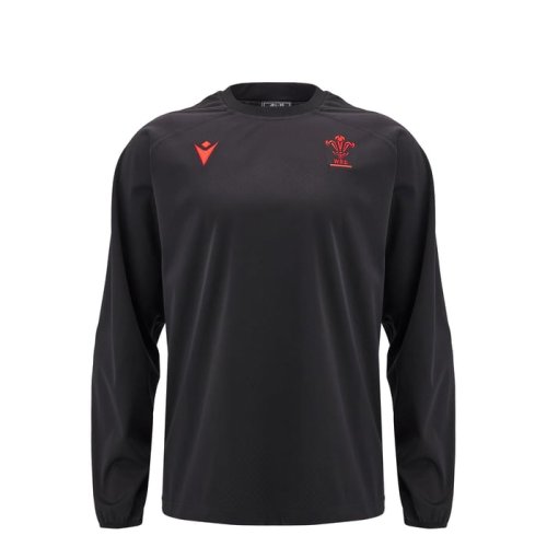 2024-2025 Wales Rugby Contact Training Top (Black) - Kids