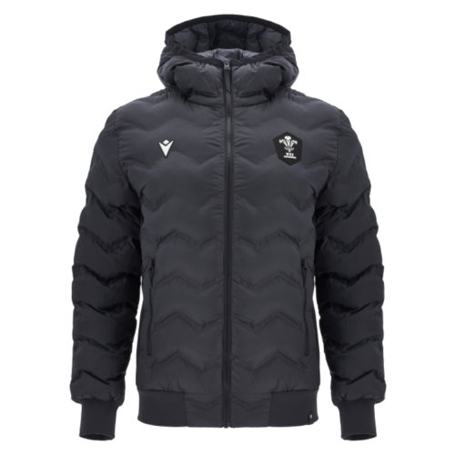 2024-2025 Wales Rugby Ath Bomber Jacket (Black)